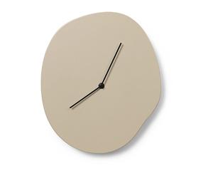 Ferm Living Melt wall clock 28x33 cm Cashmere