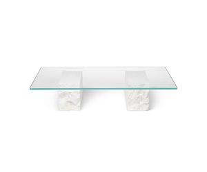 Ferm Living Mineral Coffee Table Bianco Curia Marble