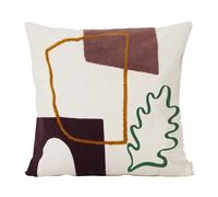 Ferm Living Mirage cushion 50x50 cm Leaf