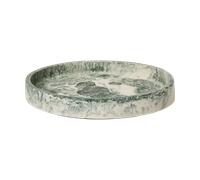 Ferm Living Mist decorative tray Ø20 cm Emerald-off-white