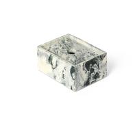 Ferm Living Mist storage box 7,5x10 cm Emerald-off white
