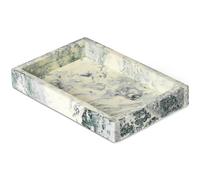 Ferm Living - Mist Tray 10x15 cm, Off-white / Emerald - Off-White
