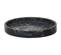 Ferm Living - Mist Tray Ø20, Charcoal - Charcoal