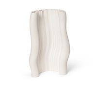 Ferm Living Moire vase 19x30 cm Off-white