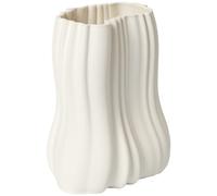 Ferm Living - Moire Vase Off-white, 20 cm - Offwhite