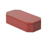 Ferm Living Nova storage box 10x20 cm Picante Red