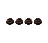 Ferm Living Nube pot feet 4-pack Carob brown