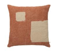 Ferm Living Oleo cushion cover 50x50 cm Terracotta-Natural