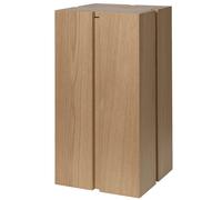 Ferm Living - Parcel Pedestal H60 cm, Oak - Oak