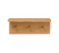 ferm LIVING Storage rack Place Rack, 45 cm long, hooks, wood