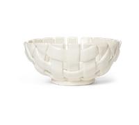 Ferm Living Plait bowl Ø24 cm Off white