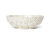 Ferm Living Plait bowl Ø30 cm Off white