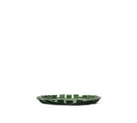Ferm Living Plait Dish Emerald Green