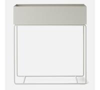Ferm Living Plant Box and Side Table - Light Grey