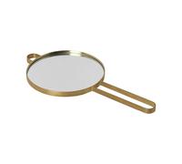 Ferm Living Poise hand mirror brass