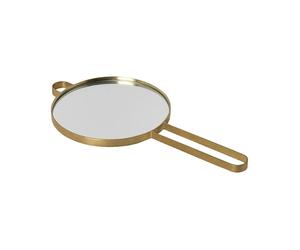 Ferm Living Poise hand mirror brass
