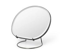 ferm LIVING Pond table mirror Dark chrome