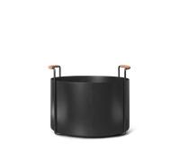 Ferm Living Port Firewood Basket Black