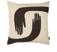 ferm LIVING Pose Cushion Dark Brown