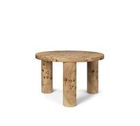 Ferm Living - Post Small Coffee Table Ø 65 cm - Wood