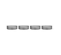 Ferm Living Ripple breakfast bowl 4-pack smoked grey
