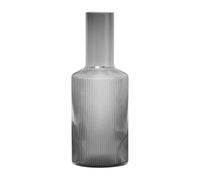 Ferm Living Ripple carafe smoked grey