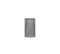 ferm LIVING Ripple lid to carafe Smoked grey