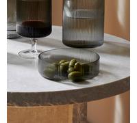 ferm LIVING Ripple breakfast bowl 4-pack smoked grey