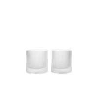 Ferm Living Ripple Tumbler Glass 25cl Set of 2 Frosted