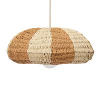 Ferm Living - Rivan Lampshade Ø45 cm, Off-white / Natural - Off-White