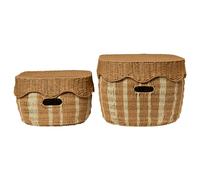 Ferm Living - Rivan Storage Baskets 2-pack - Offwhite