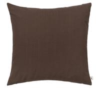 Ferm Living - Sen Cushion 50x50 cm, Chocolate - Chocolate