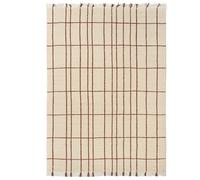 Ferm Living - Sen Rug 140x200 cm, Chestnut - Chestnut