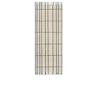 ferm LIVING Sen Runner - 80x200cm Parchment/Indigo One Size