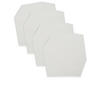 ferm LIVING Shard Coasters - Set of 4 Clear One Size