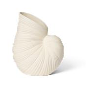 Ferm Living - Shell Vase, Off-white - Off-White
