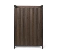 Ferm Living Sill Cabinet Low Dark Stained Oak