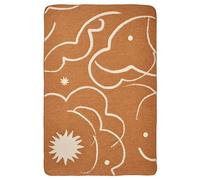 Ferm Living - Skye Blanket 80x120 cm, Sienna - Parchment