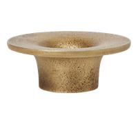 Ferm Living - Soothe Candle Holder, Brass - Brass