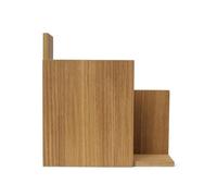 Ferm Living Stagger Shelf Square Oiled Oak