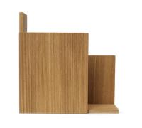 Ferm Living Stagger Shelf - Square - Oiled Oak