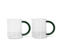 Ferm Living Sto mug 2-pack Clear