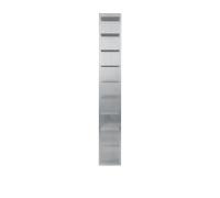 Ferm Living Storage Wall Shelf High Aluminum