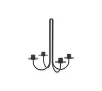 ferm LIVING Sway candelabra black