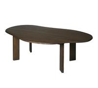 Ferm Living - Tarn Dining Table, Dark Stained Beech - Dark Brown