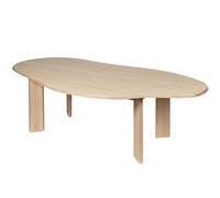 Ferm Living - Tarn Dining Table 220 cm, White oiled Beech - White Oiled Beech