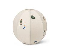 Ferm Living KIDS - The Park Lampshade Embroidered Textile Ø35 cm - Multi