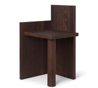 Ferm Living UTA Piece Bedside Table Dark Oiled Pine