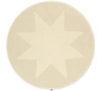 Ferm Living - Vela Star Christmas Tree Rug Ø120 cm - Natural