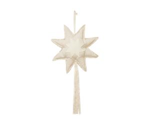 Ferm Living Vela window ornament decoration hanging 50x88 cm Natural